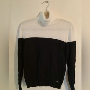 Calvin Klein Colorblock Turtleneck